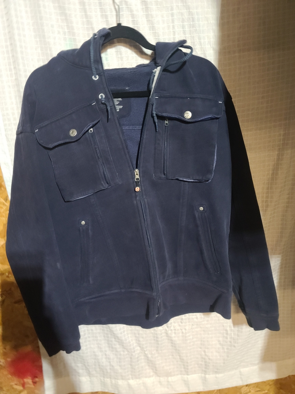 Mens Lululemon Zip Up Thick Sweater